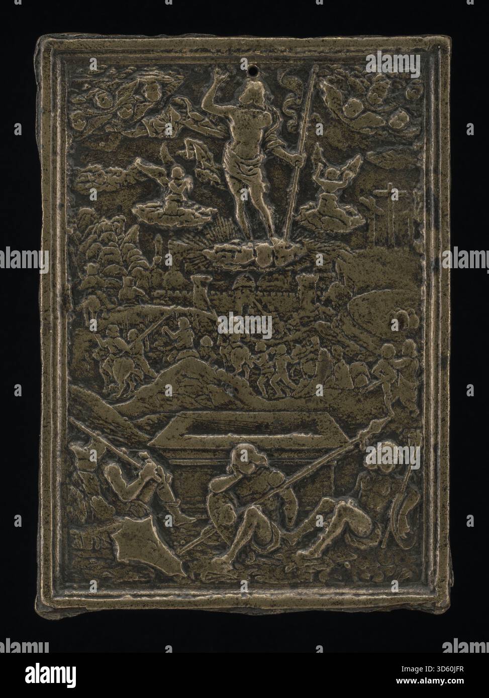 This engraving by Master IFP, circa 1500, depicts the Resurrection of ...