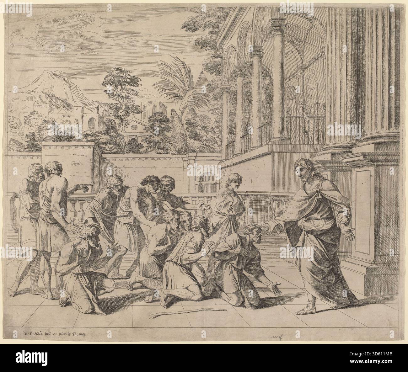 His Identity Pier Francesco Mola's painting depicts Joseph revealing his identity to ...