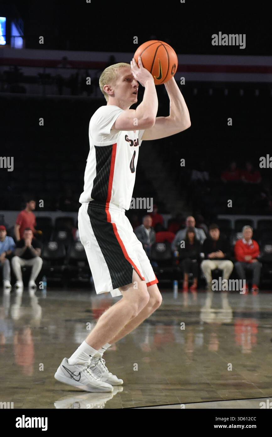 ATHENS, GA - NOVEMBER 17: Guard Blue Cain #0 of the Georgia Bulldogs ...