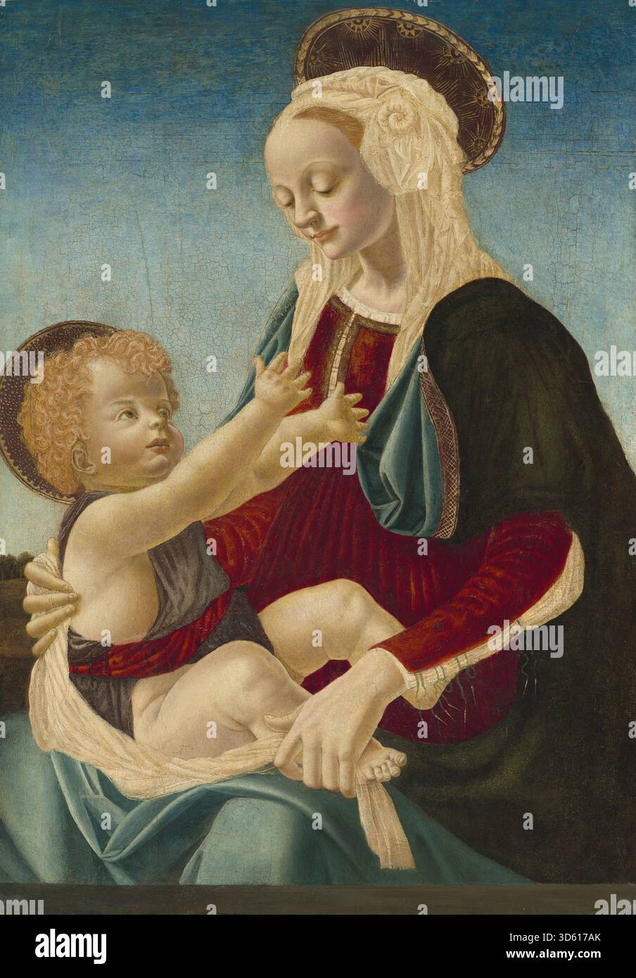 Madonna and Child, after Andrea del Verrocchio, circa 1470-1480 ...