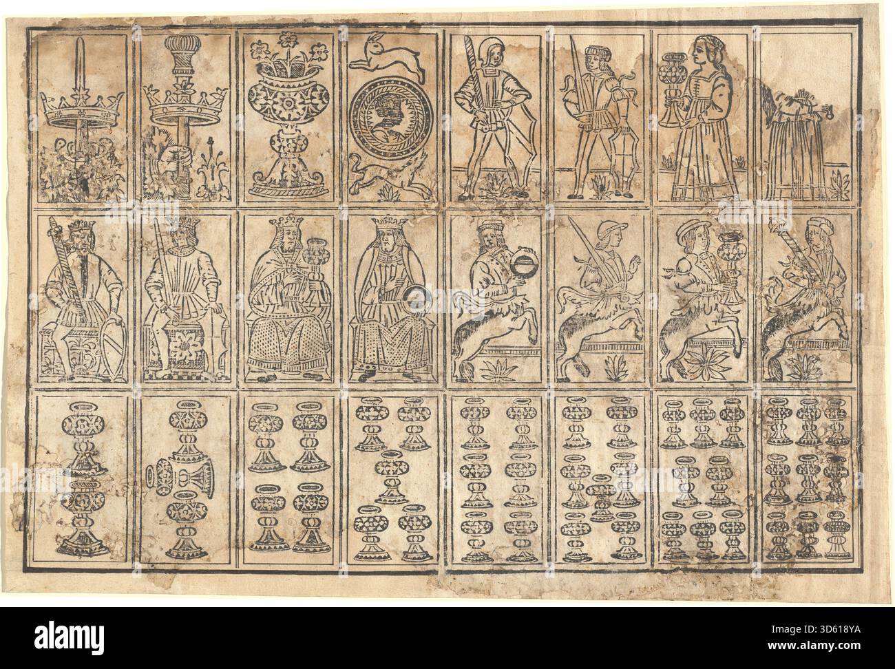Italian Renaissance Cards Italian playing cards hi-res stock photography and images - Alamy
