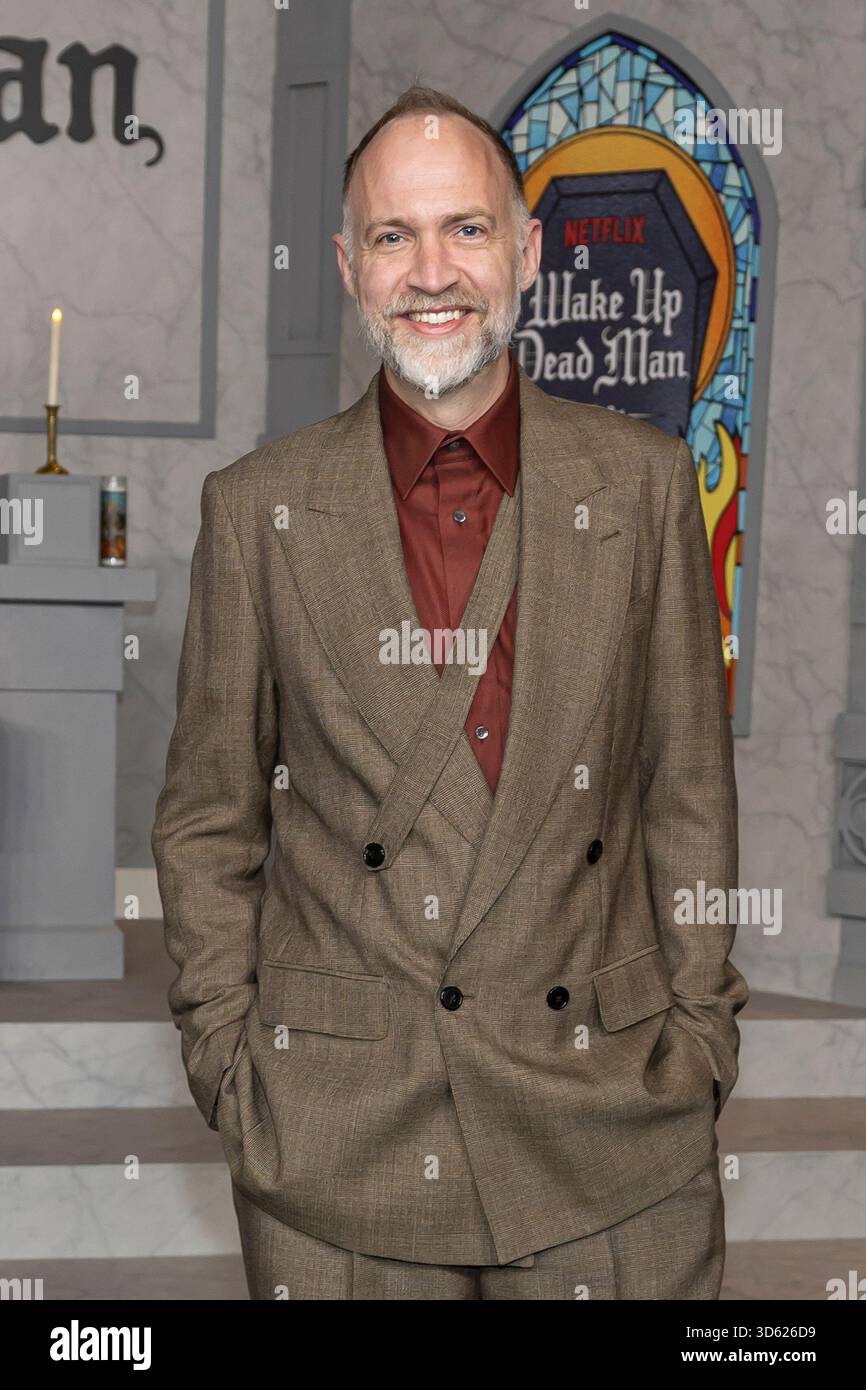 Nathan Johnson attends the arrivals of the Los Angeles Premiere of ...