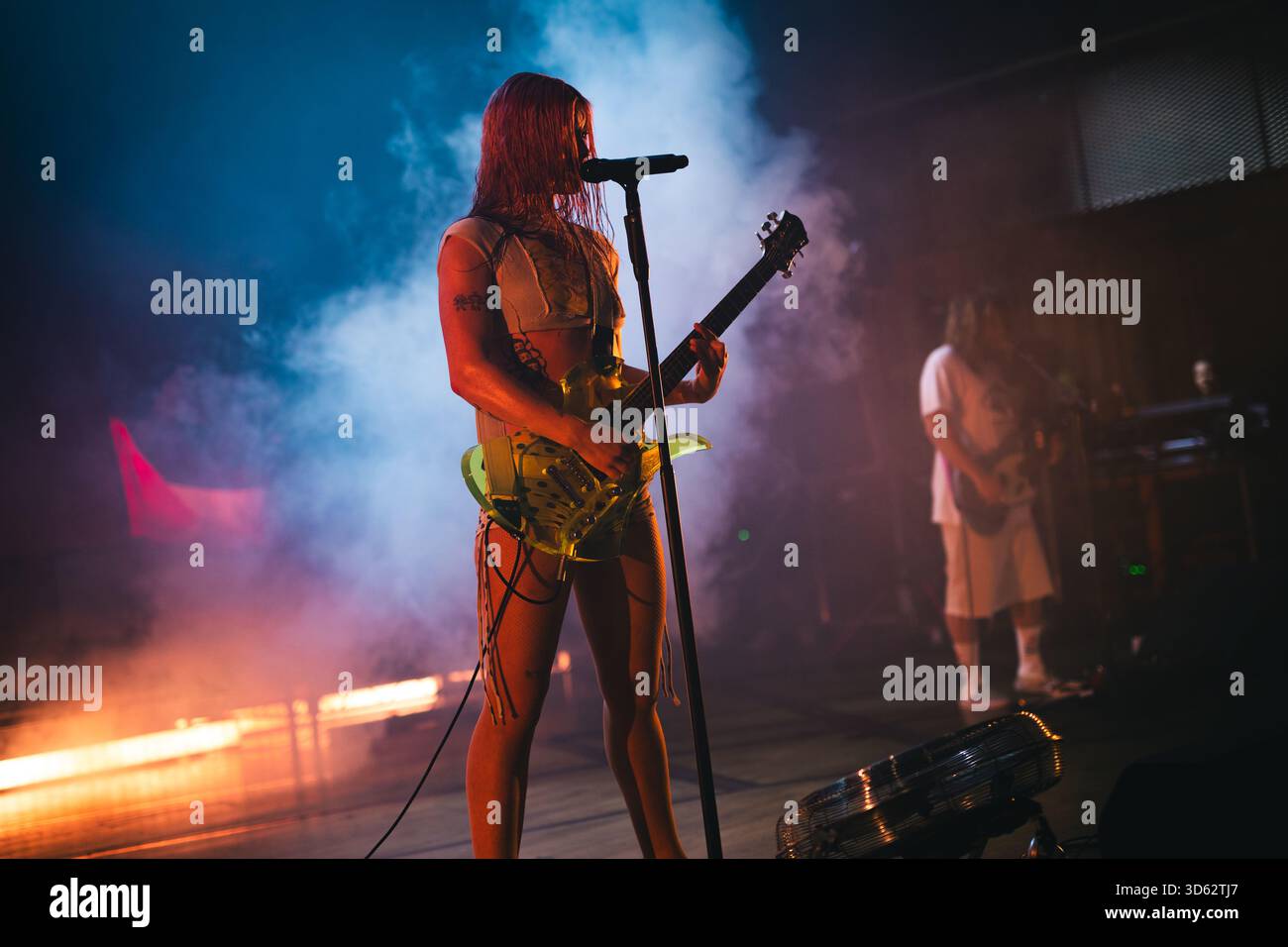 Wet Leg performing live at Bristol Beacon on November 14th 2025 Stock Photo