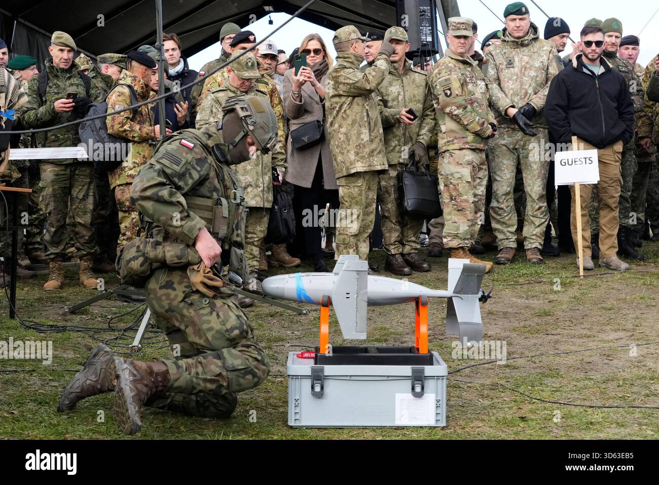The American Merops drone system, deployed by Poland and Romania to ...