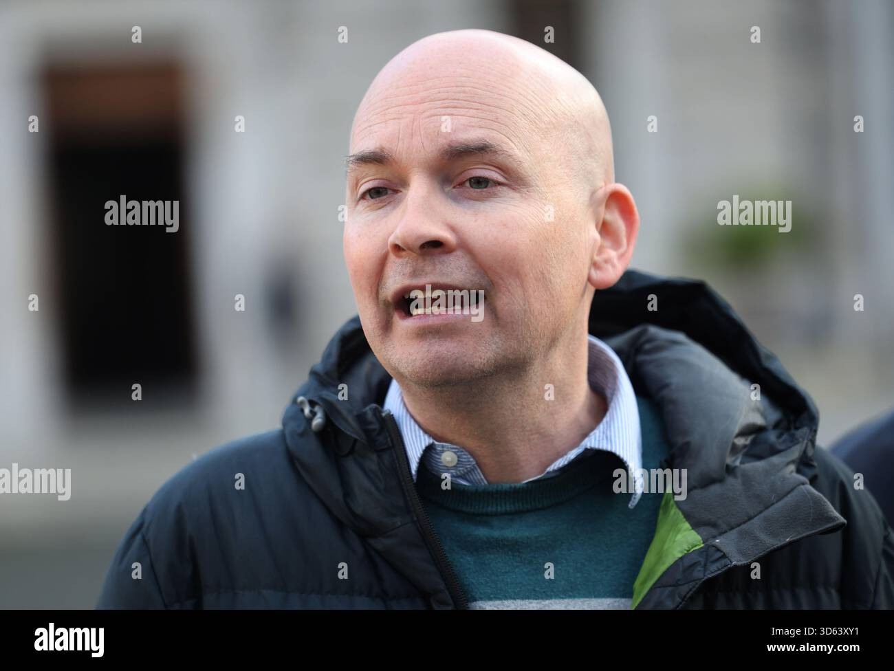 Paul Murphy, Irish People Before Profit-Solidarity TD speaking to the ...
