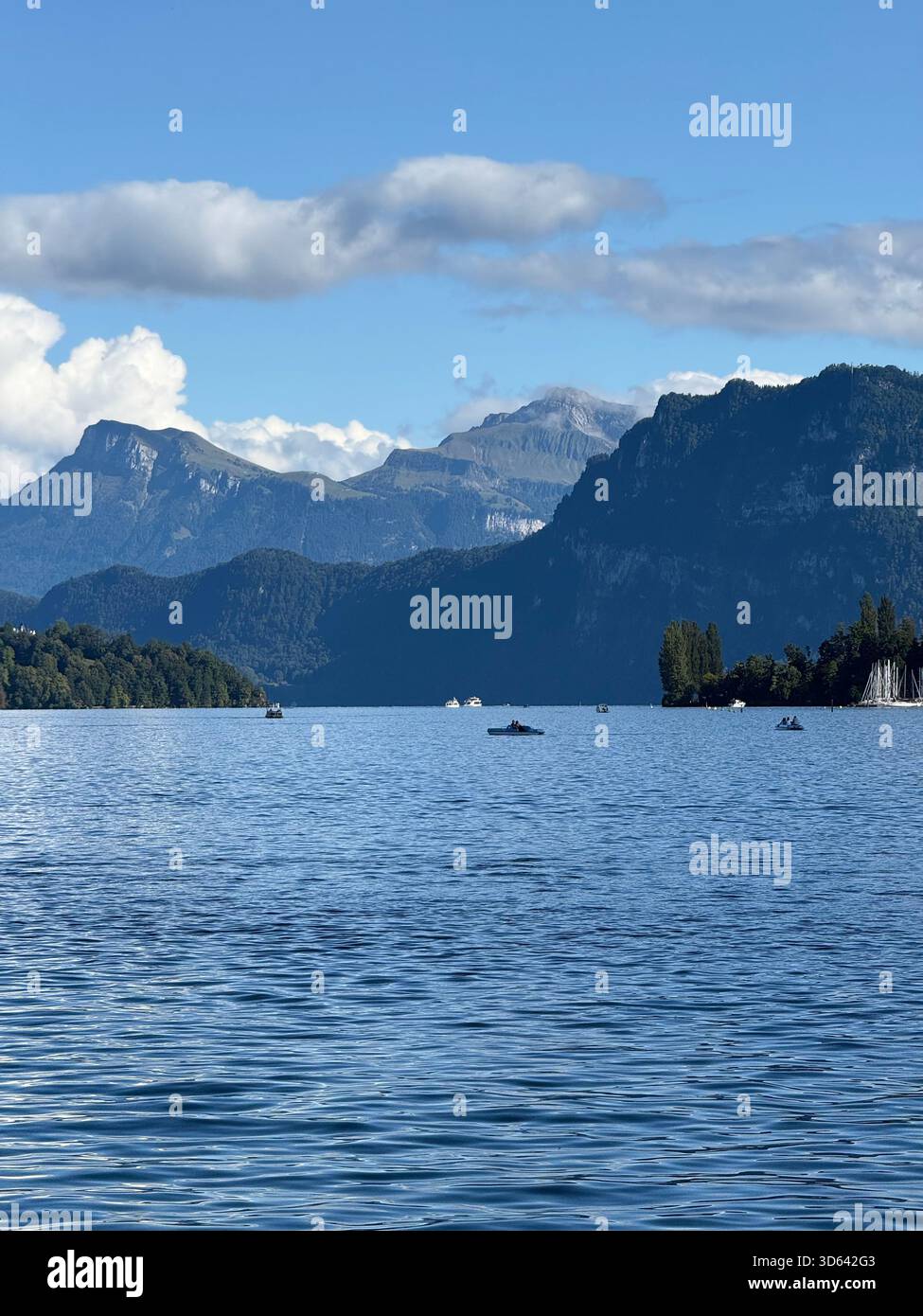 A piece of heaven between the mountains - Smartphone Captured Stock Image