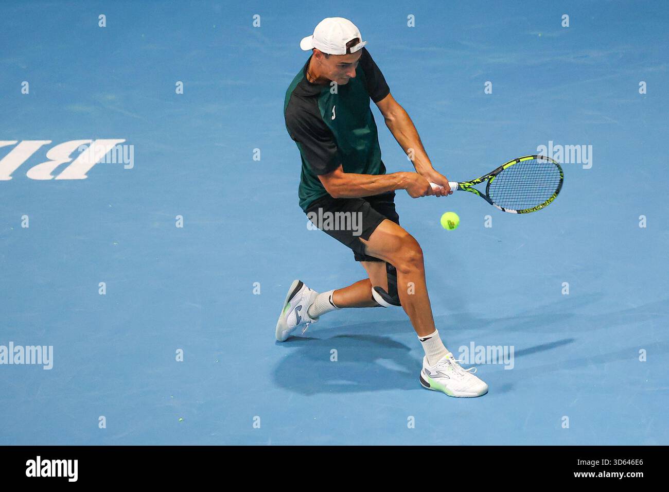 Bergamo, Italy. 18th Nov, 2025. Fabrizio ANDALORO (ITA) during ATP Challenger Bergamo, International Tennis match in Bergamo, Italy, November 18 2025 Credit: Independent Photo Agency/Alamy Live News Stock Photo