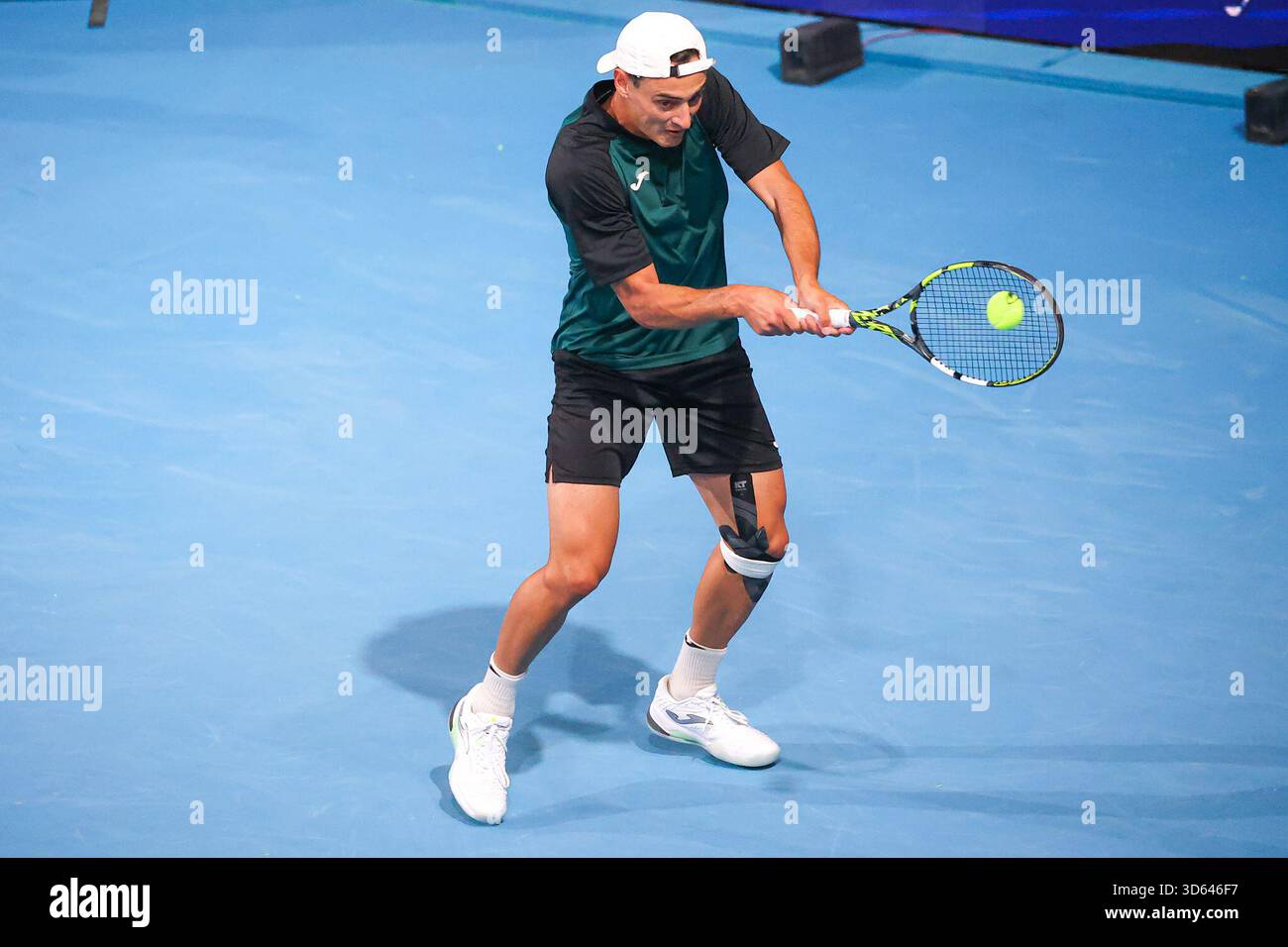Bergamo, Italy. 18th Nov, 2025. Fabrizio ANDALORO (ITA) during ATP Challenger Bergamo, International Tennis match in Bergamo, Italy, November 18 2025 Credit: Independent Photo Agency/Alamy Live News Stock Photo