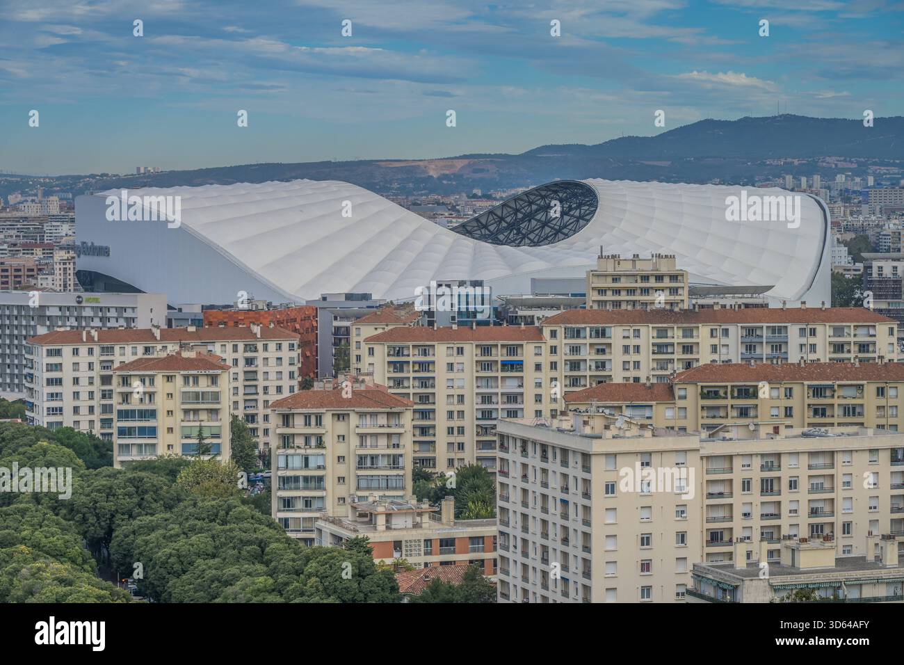 Stadion Stade Velodrome, Marseille, Frankreich *** Stade Velodrome ...