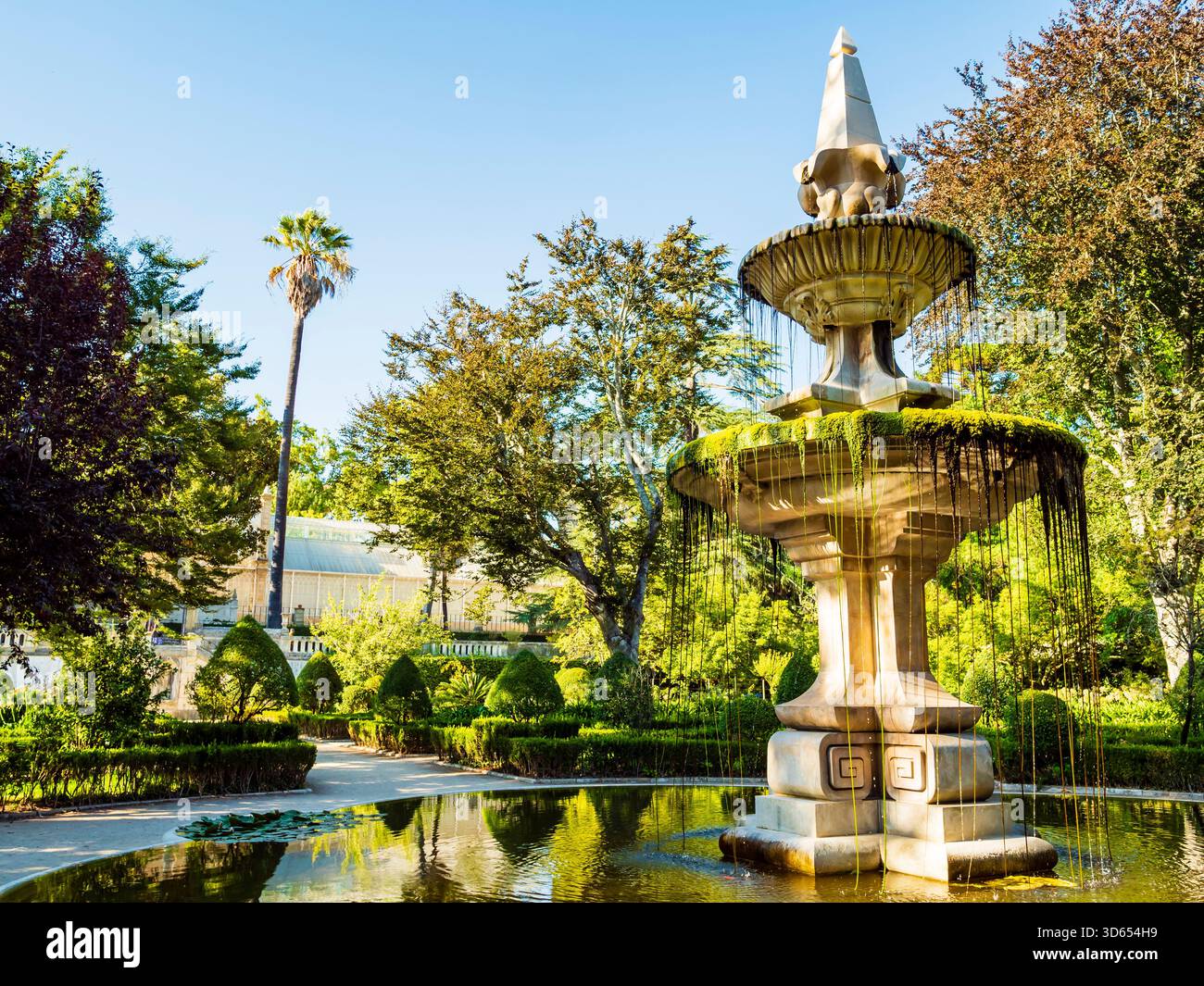 The Old Botanical Garden in central Zurich, Switzerland Stock The Old Botanical Garden in central Zurich, Switzerland Stock