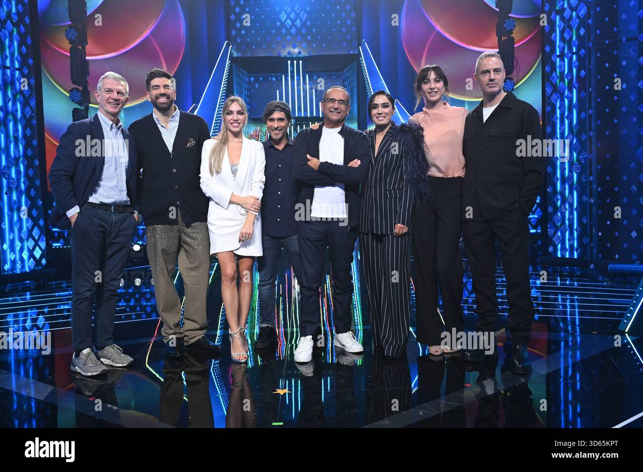 Rome: Rai Studios, Via Asiago. Sanremo Giovani selections broadcast ...