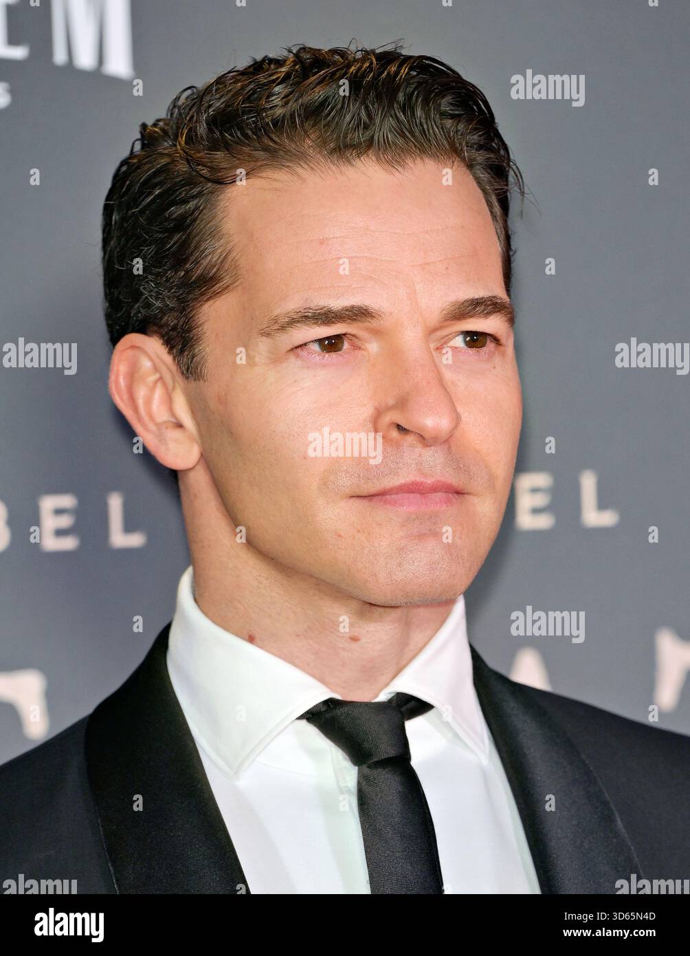 LONDON ENGLAND 18th November 2025 Dominic Allburn At The London London England 18th November 2025 Dominic Allburn At The London Premiere Of Desperate Journey At Odeon Leicester Square London England Photo By See Lipicture Capital 3D65N4D