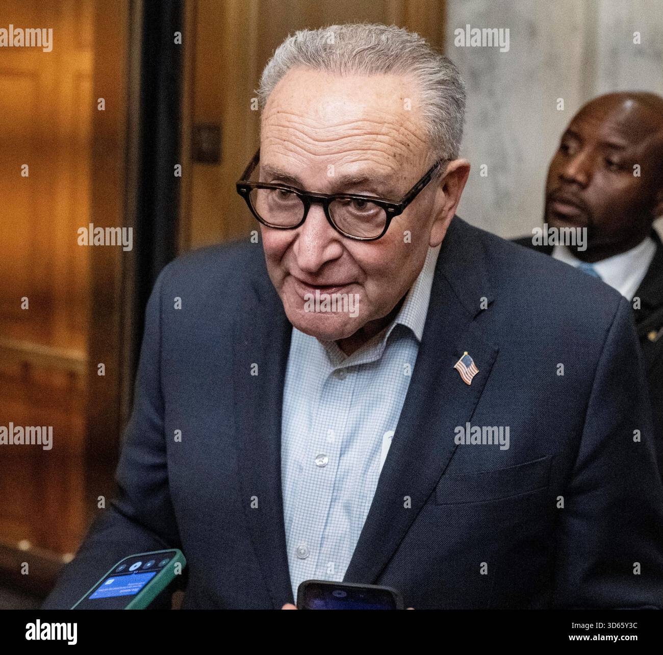 United States Senate Minority Leader Chuck Schumer (Democrat of New ...