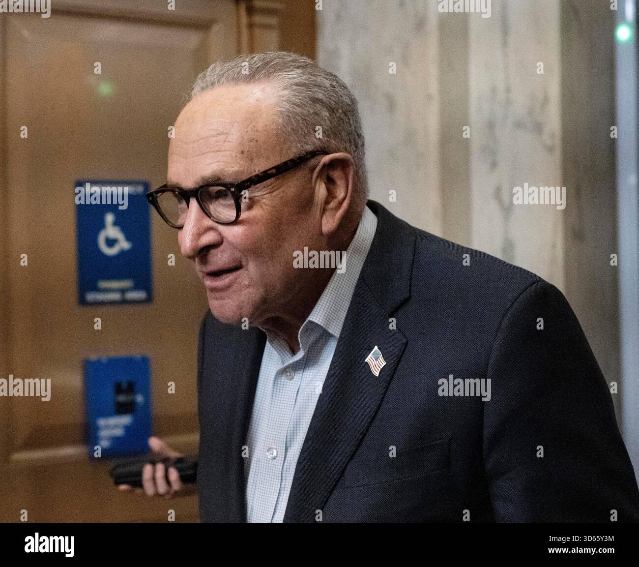 United States Senate Minority Leader Chuck Schumer (Democrat of New ...