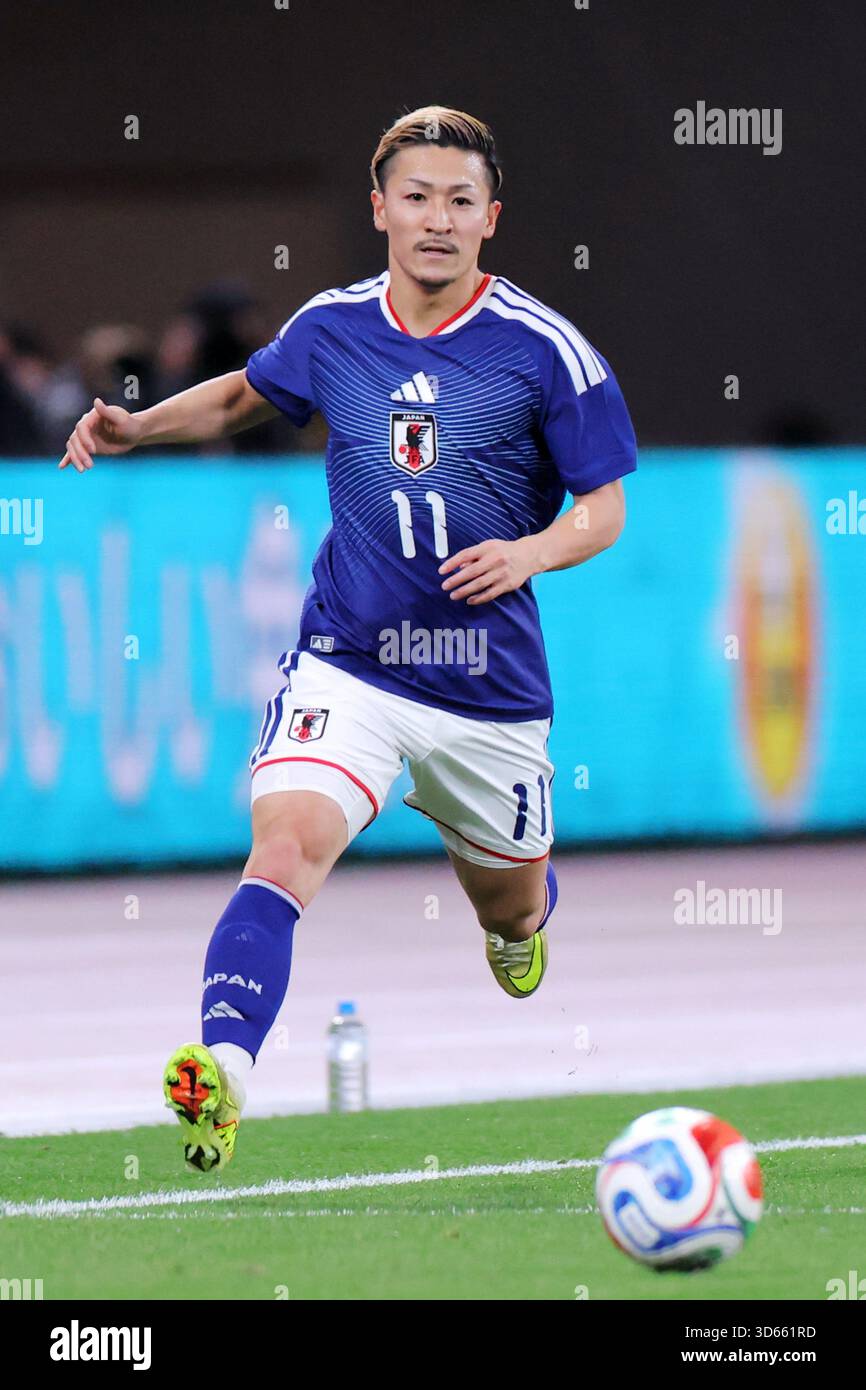 Tokyo, Japan. 18th Nov, 2025. Daizen Maeda (JPN) Football/Soccer