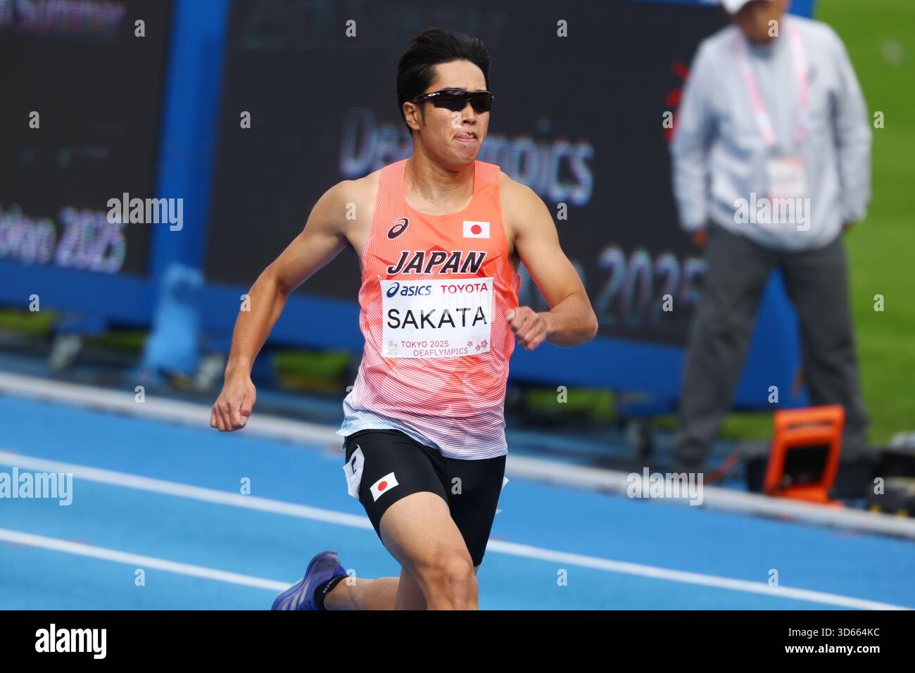 Shogo Sakata JPN NOVEMBER 18 2025 Athletics TOKYO 2025 Shogo Sakata Jpnnovember 18 2025 Athletics Tokyo 2025 Deaflympics Mens 100m Semi Final At Komazawa Stadium In Tokyo Japanphoto By Jun Tsukidaaflo Sport 3D664KC