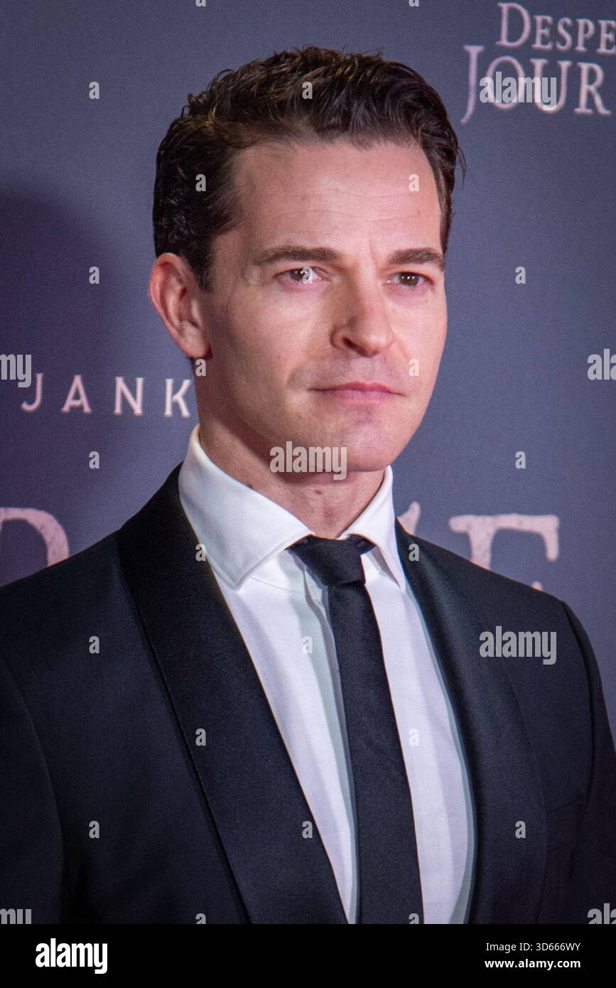 Dominic Allburn Attends The London Premiere Of Desperate Journey At Dominic Allburn Attends The London Premiere Of Desperate Journey At Odeon Luxe Leicester Square Photo By Loredana Sangiuliano Sopa Imagessipa Usa 3D666WY