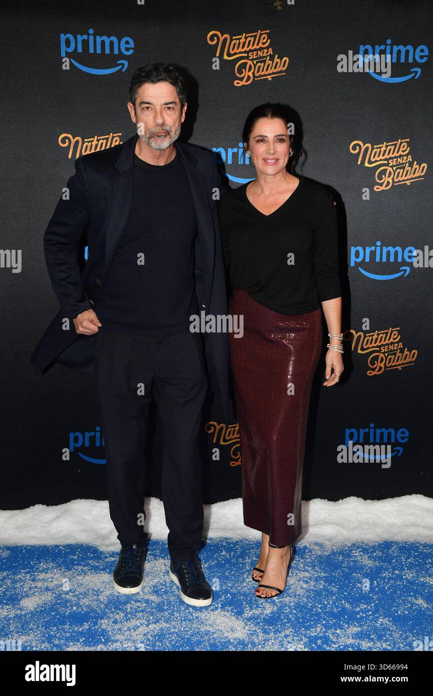 Rome, Cinema Adriano Premiere of the Prime Video Film "Christmas Without Santa", In the photo