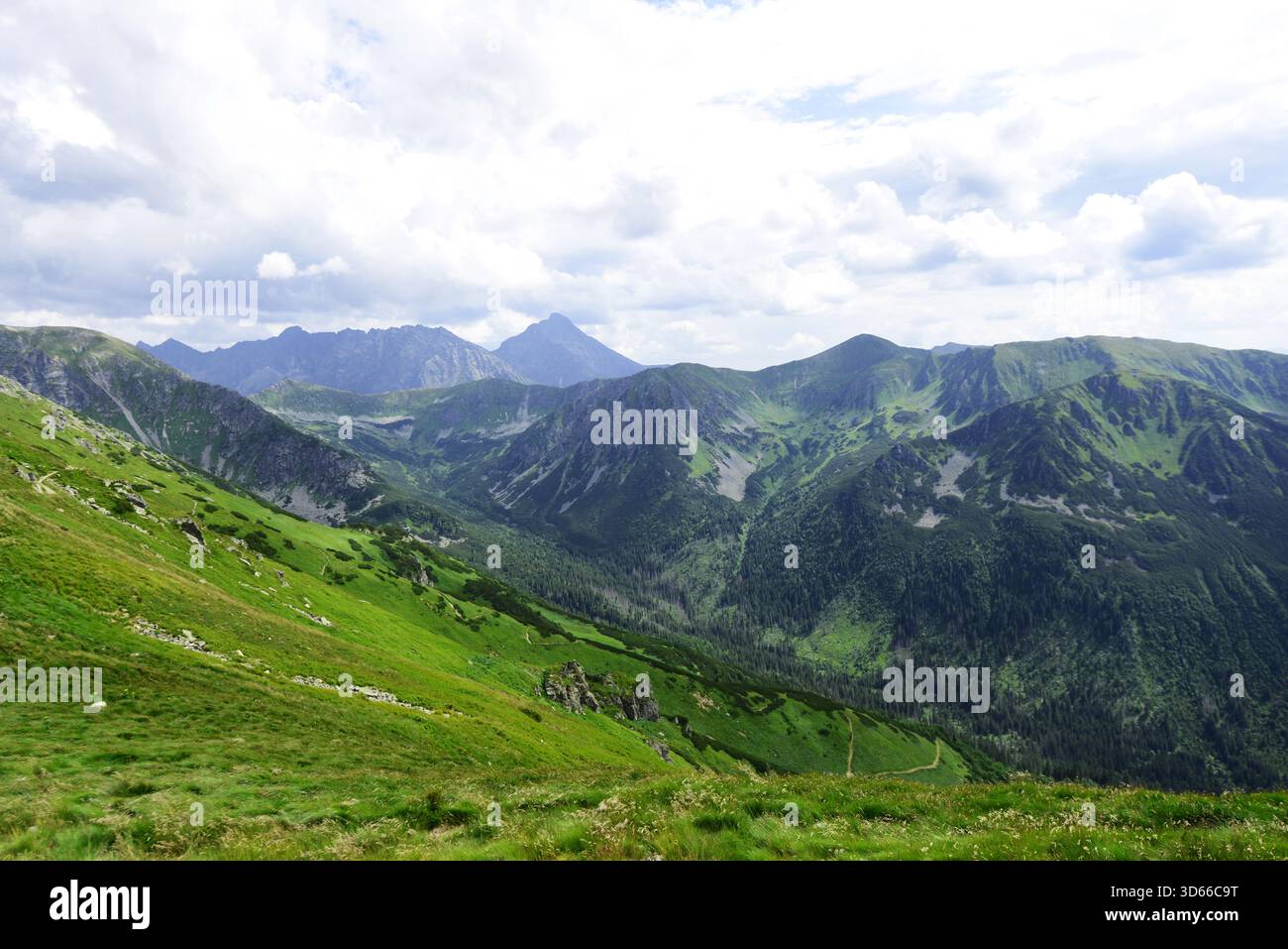 Beautiful landscapes at the Tatra Mountains in Poland Stock Photo - Alamy