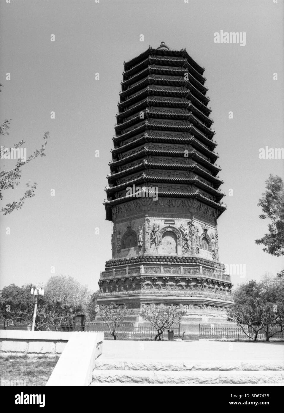 Beijing heritage monument Black and White Stock Photos & Images - Alamy