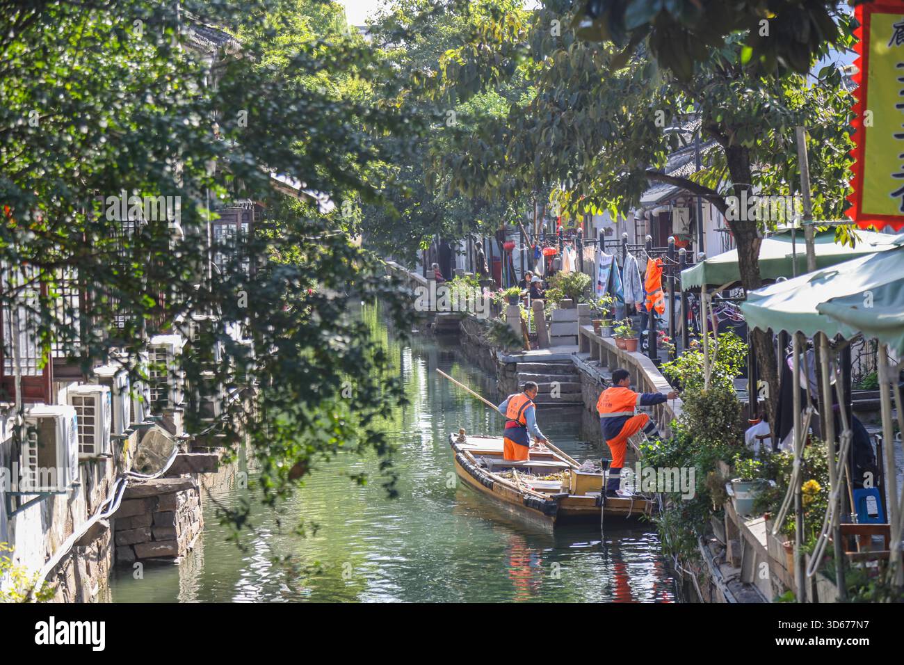 Suzhou Zip Code Tourists visit Pingjiang Road in Suzhou City, east China's Jiangsu ...