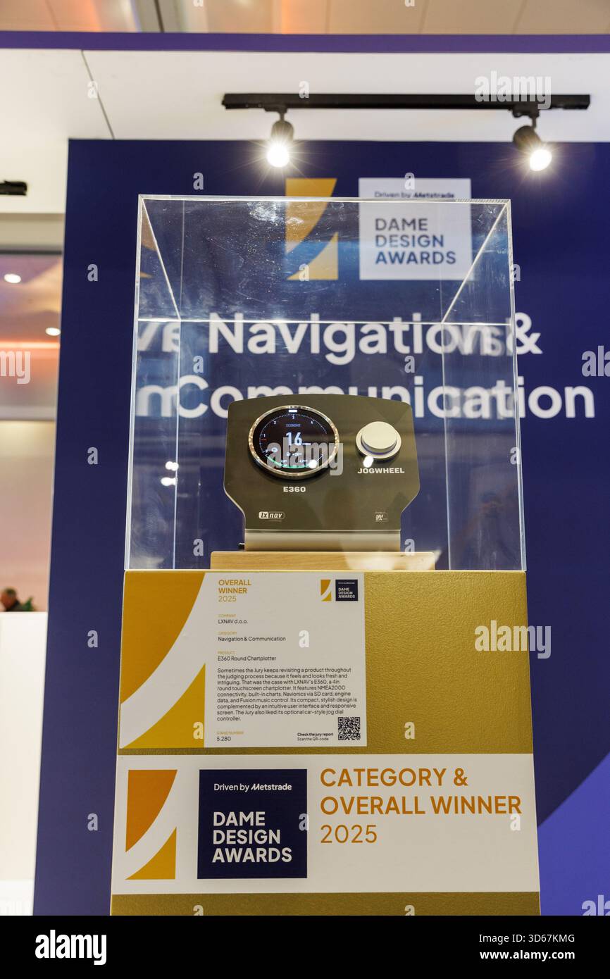 General view of the product exhibition showcasing category winners and ...