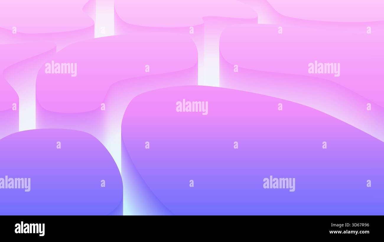 Abstract background with fluid and dynamic effect. Modern 3D gradient background. Vector illustration for design template Stock Vector