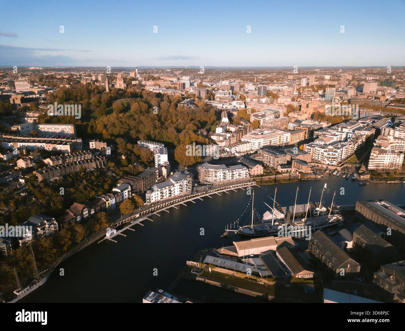 Bristol harbourside aerial hi-res stock photography and images - Alamy