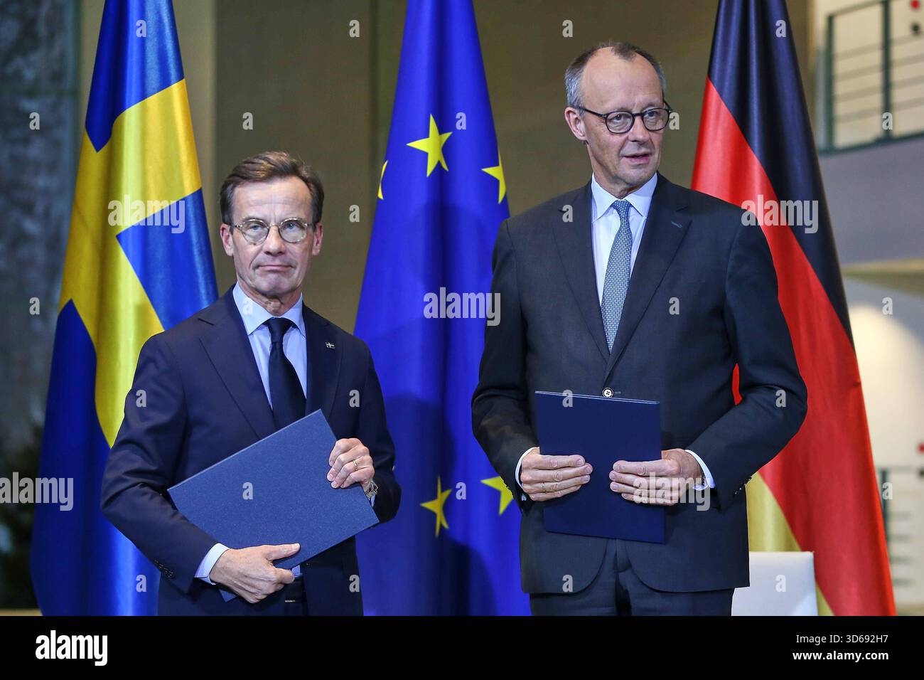 Berlin Deutschland 19 11 2025 Bundeskanzleramt Besuch Des 