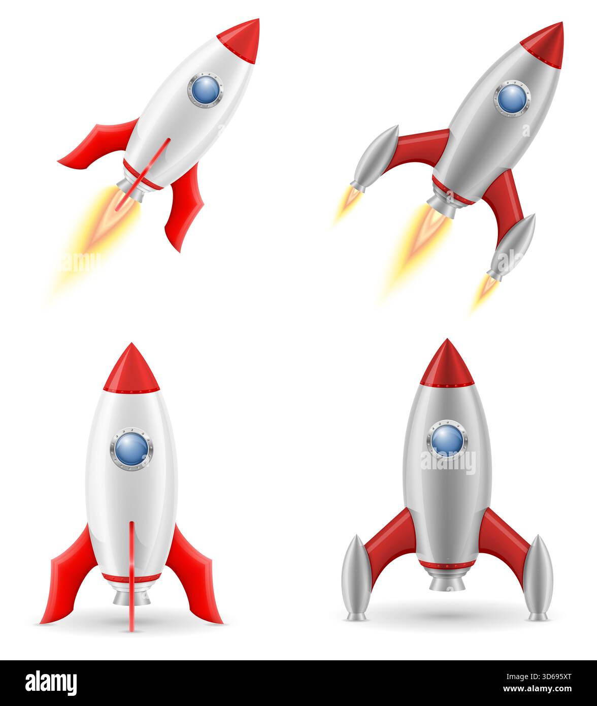 Spaceship cartoon hi-res stock photography and images - Alamy