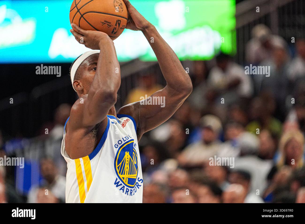 Jimmy Butler Guarding Orlando, Florida, USA, November 18, 2025, Golden State Warriors guard ...