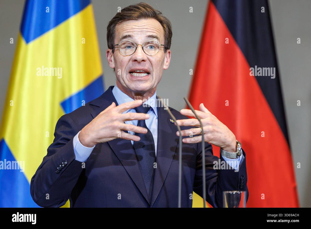 Unterzeichnung Der Deutsch schwedischen Innovationspartnerschaft Und 