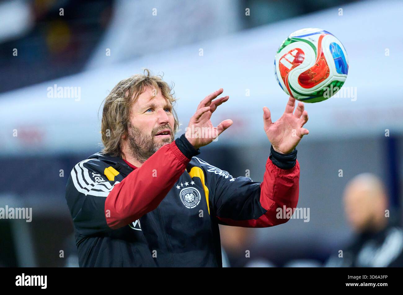 Stefan Wessels DFB goalkeeper coach at warm-up in the FIFA World Cup ...