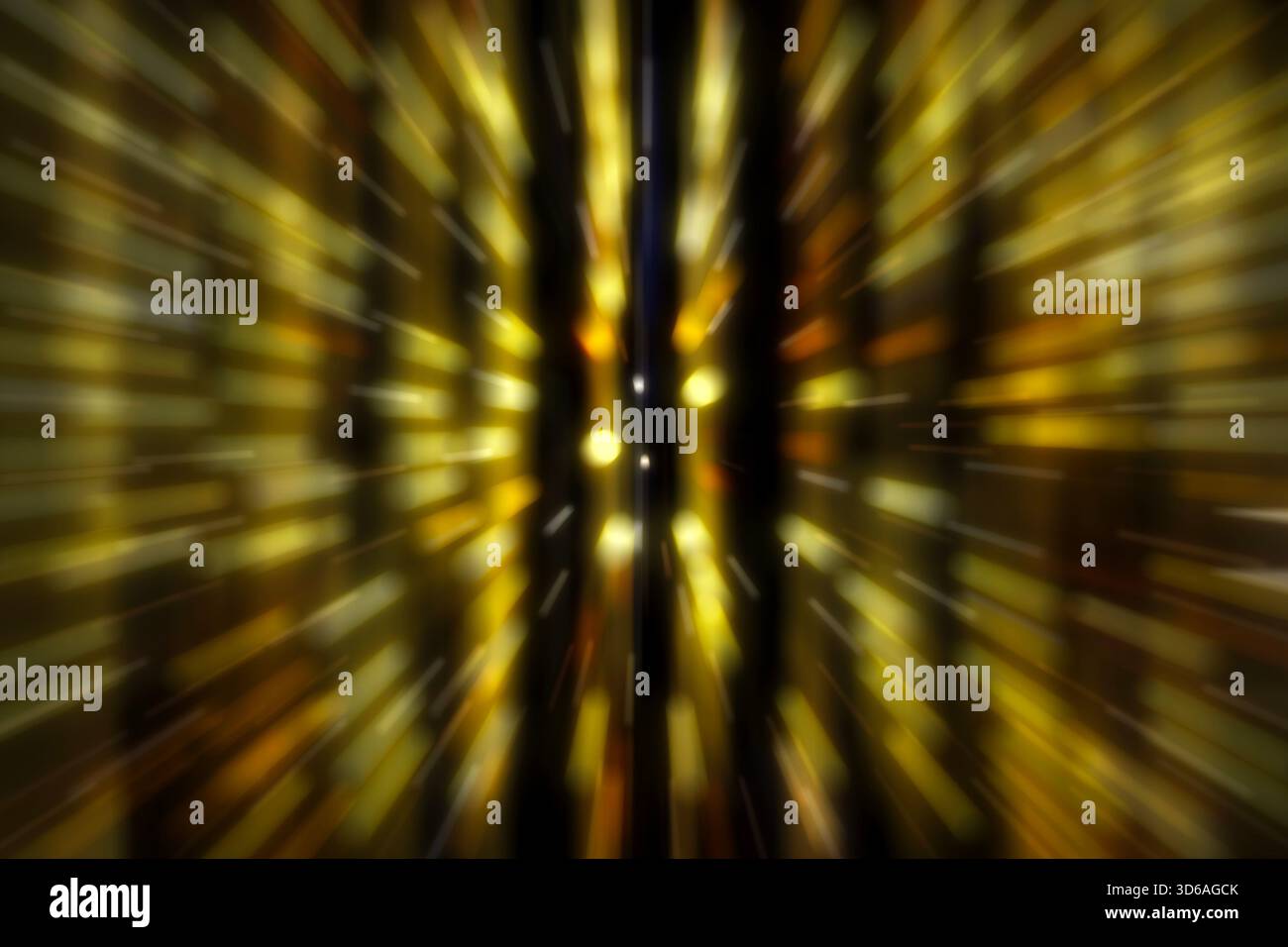 Abstract golden light rays burst with motion and depth for a dramatic ...
