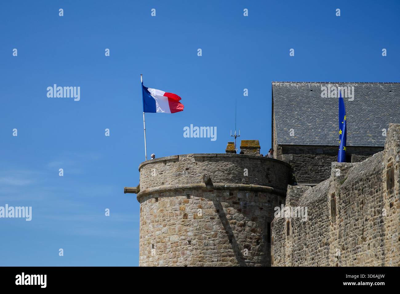 Medieval french flag hi-res stock photography and images - Alamy