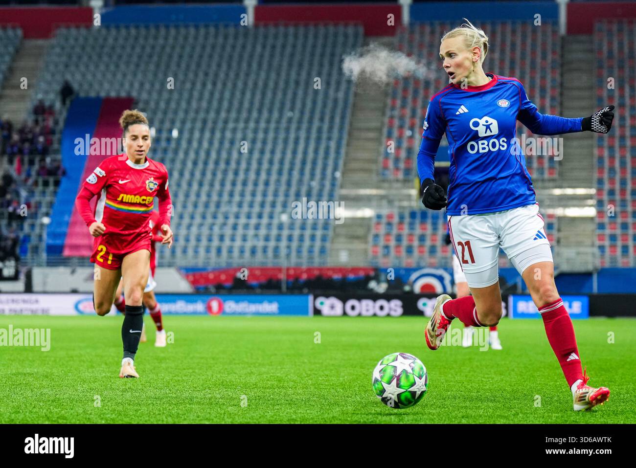 Oslo 20251119 V lerenga s Karina S vik During The Women s Champions Oslo 20251119 V lerenga s Karina S vik During The Women s Champions