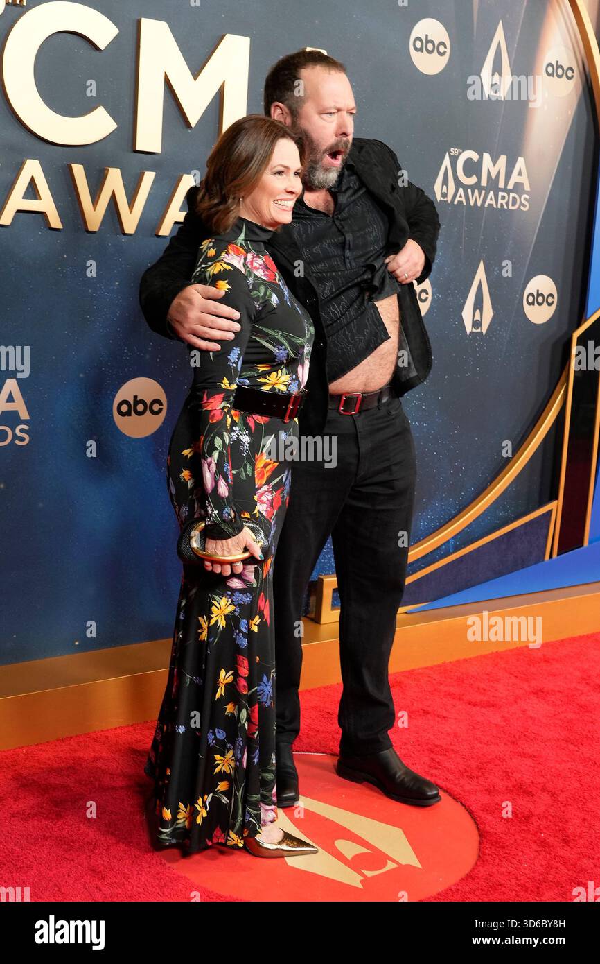 19 November 2025 - Nashville, Tennessee - LeeAnn Kreischer, Bert ...