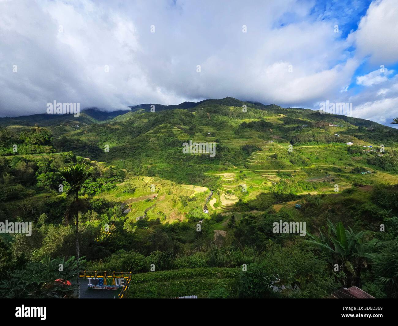 The Rice Terraces in Banaue, Luzon, Philippines. - Smartphone Captured Stock Image
