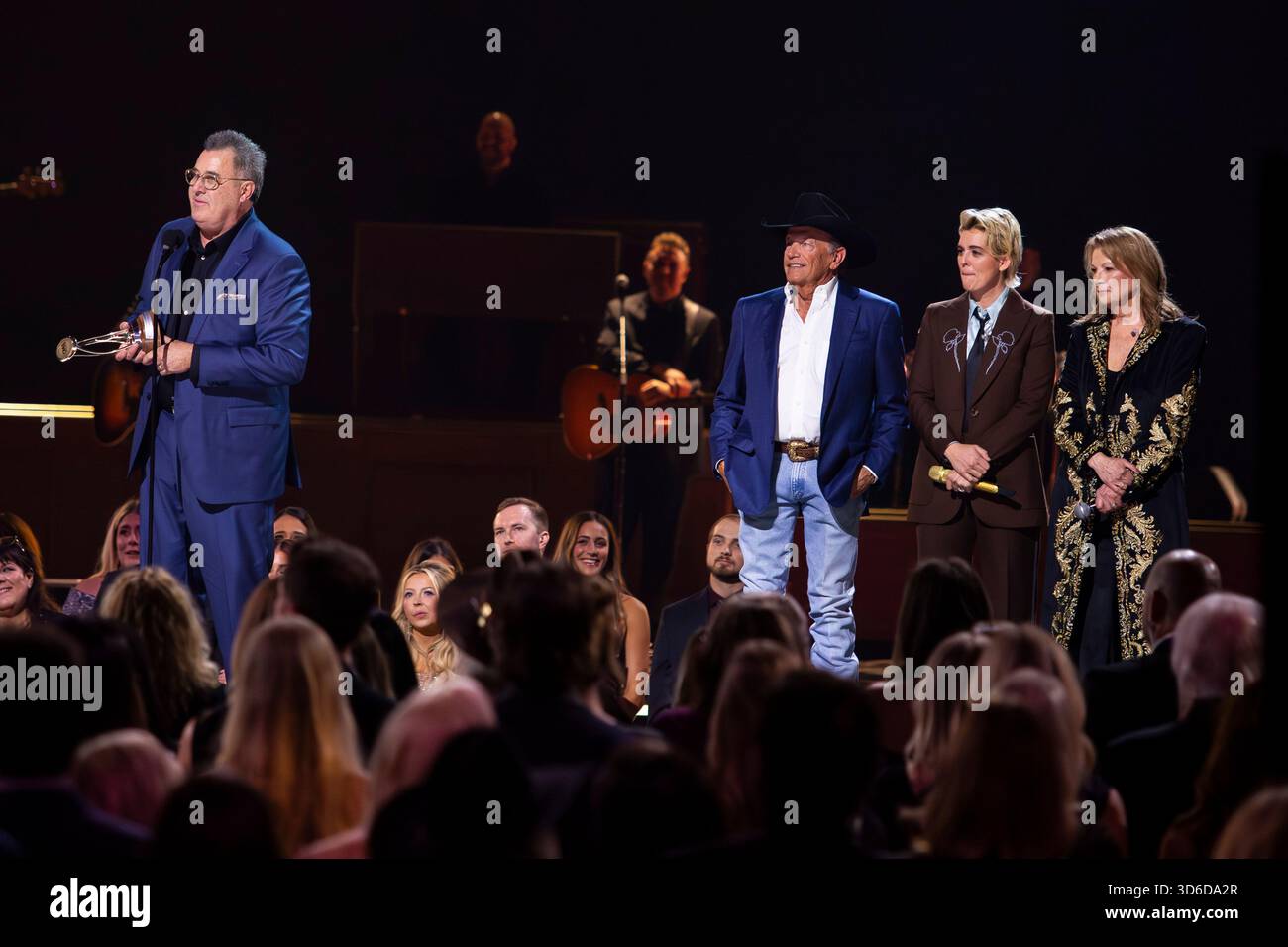 Vince Gill receives the Willie Nelson Lifetime Achievement award during