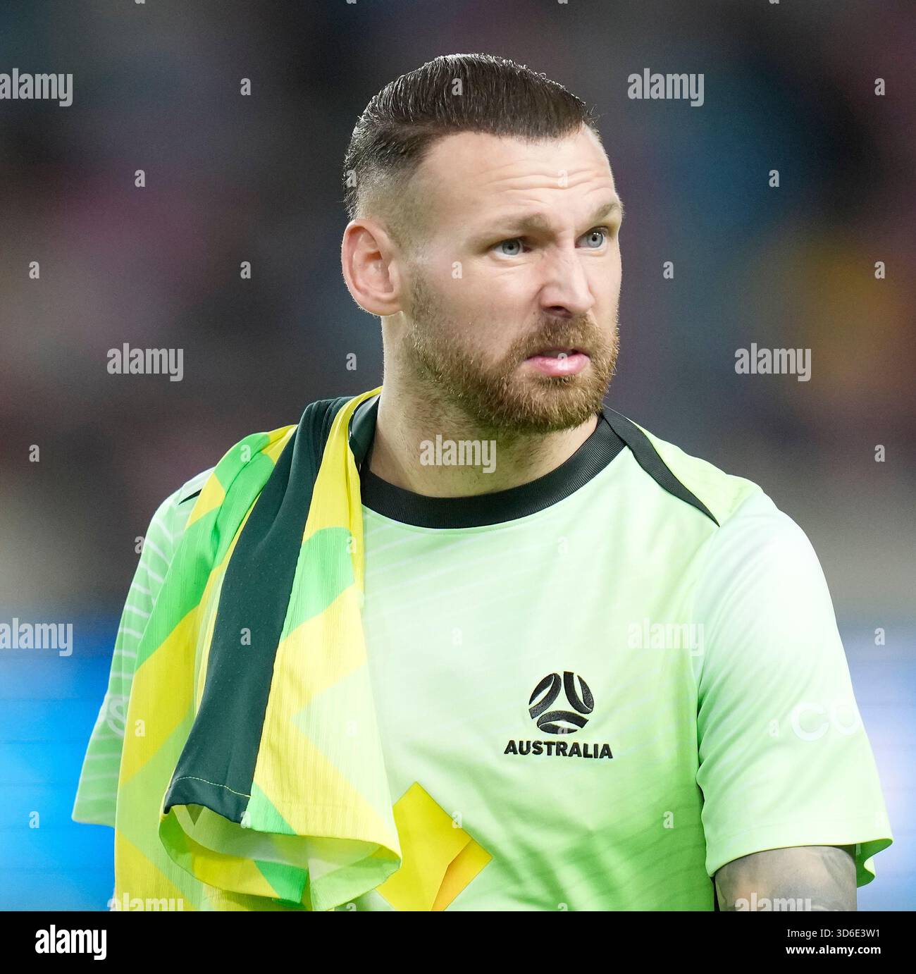 Australia's Martin Boyle before an international friendly soccer match ...