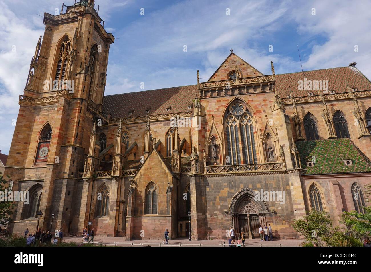 France, Alsace region, Colmar, St Martins church or Eglise Saint-Martin ...