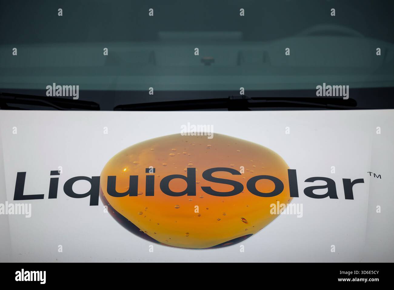 Duisburg, Germany. 20th Nov, 2025. The word "Liquid Solar" is written ...