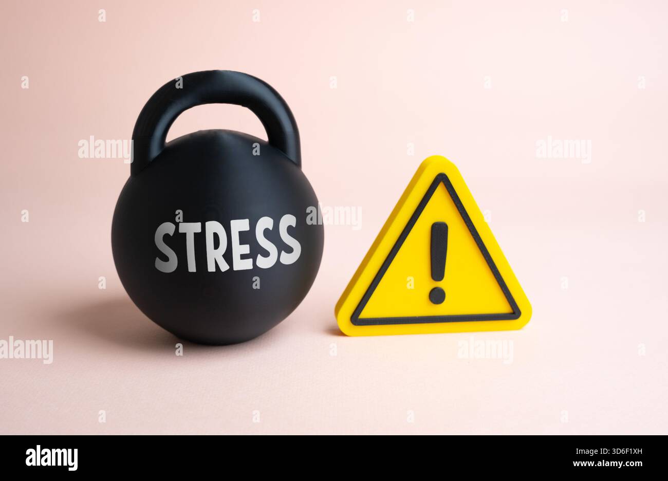 Curated visual reference: Visual Reference: Warning About High Stress And Emotional Load Mental Health Awareness