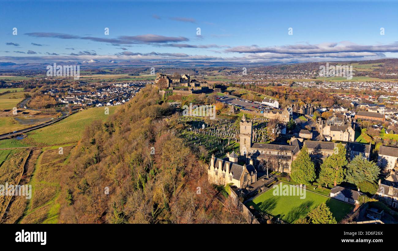 Holy Rude Castle Stirling Castle Scotland view over the Church of the Holy Rude Cowane's ...