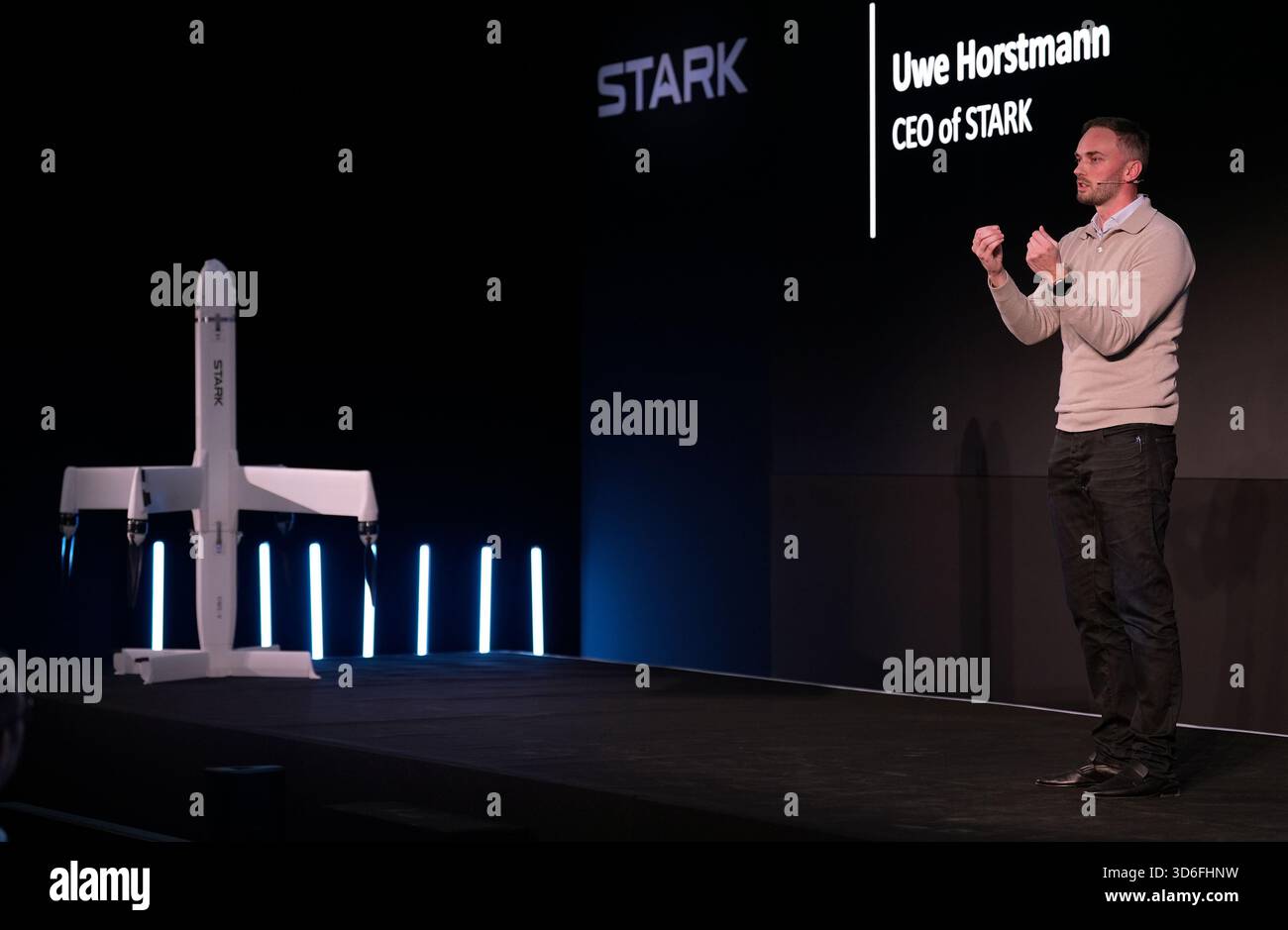 EMBARGOED TO 1800 THURSDAY NOVEMBER 20 Uwe Horstmann, CEO of STARK ...