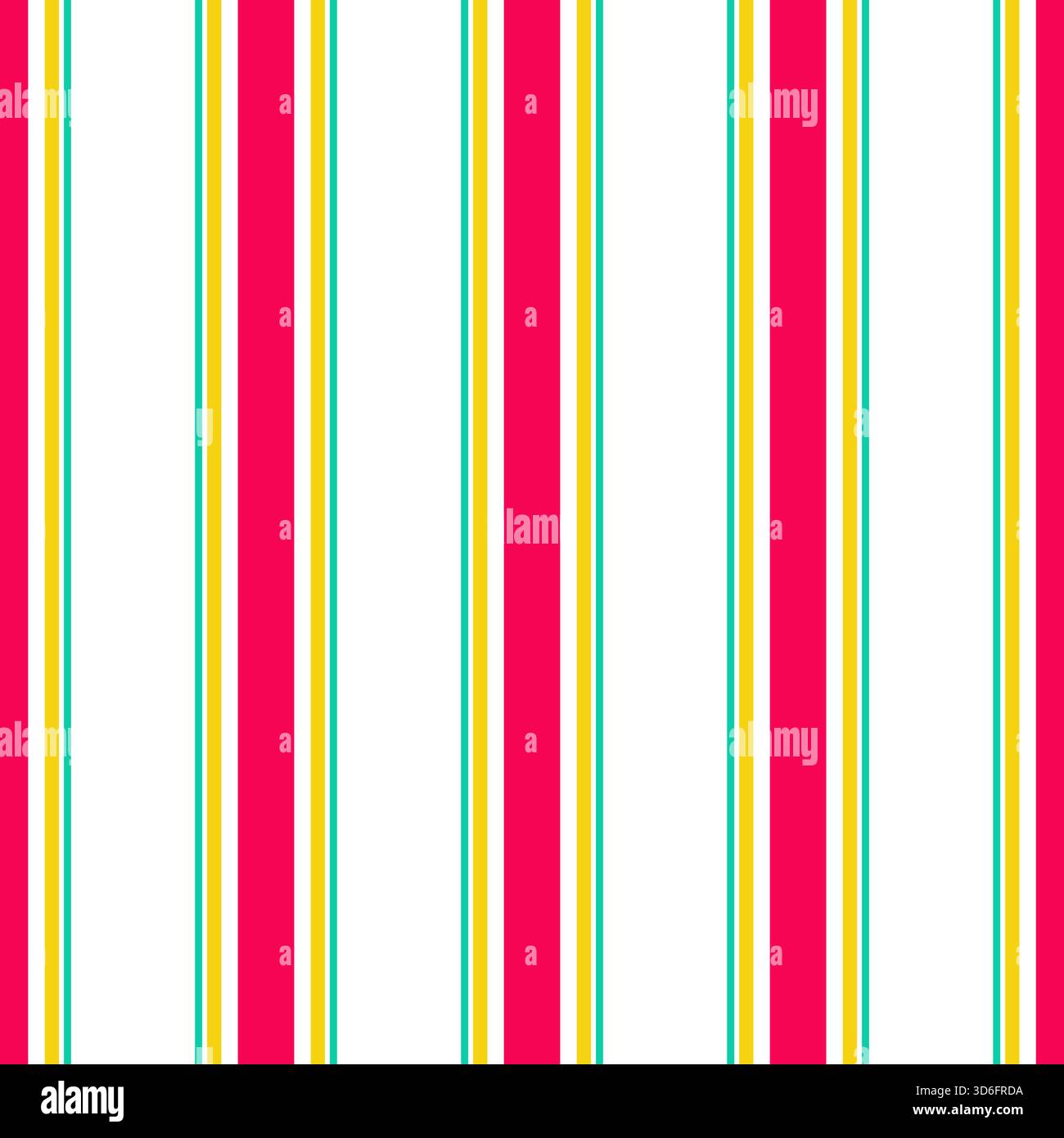 Seamless striped pattern with linen fabric texture. stripes background Stock Vector