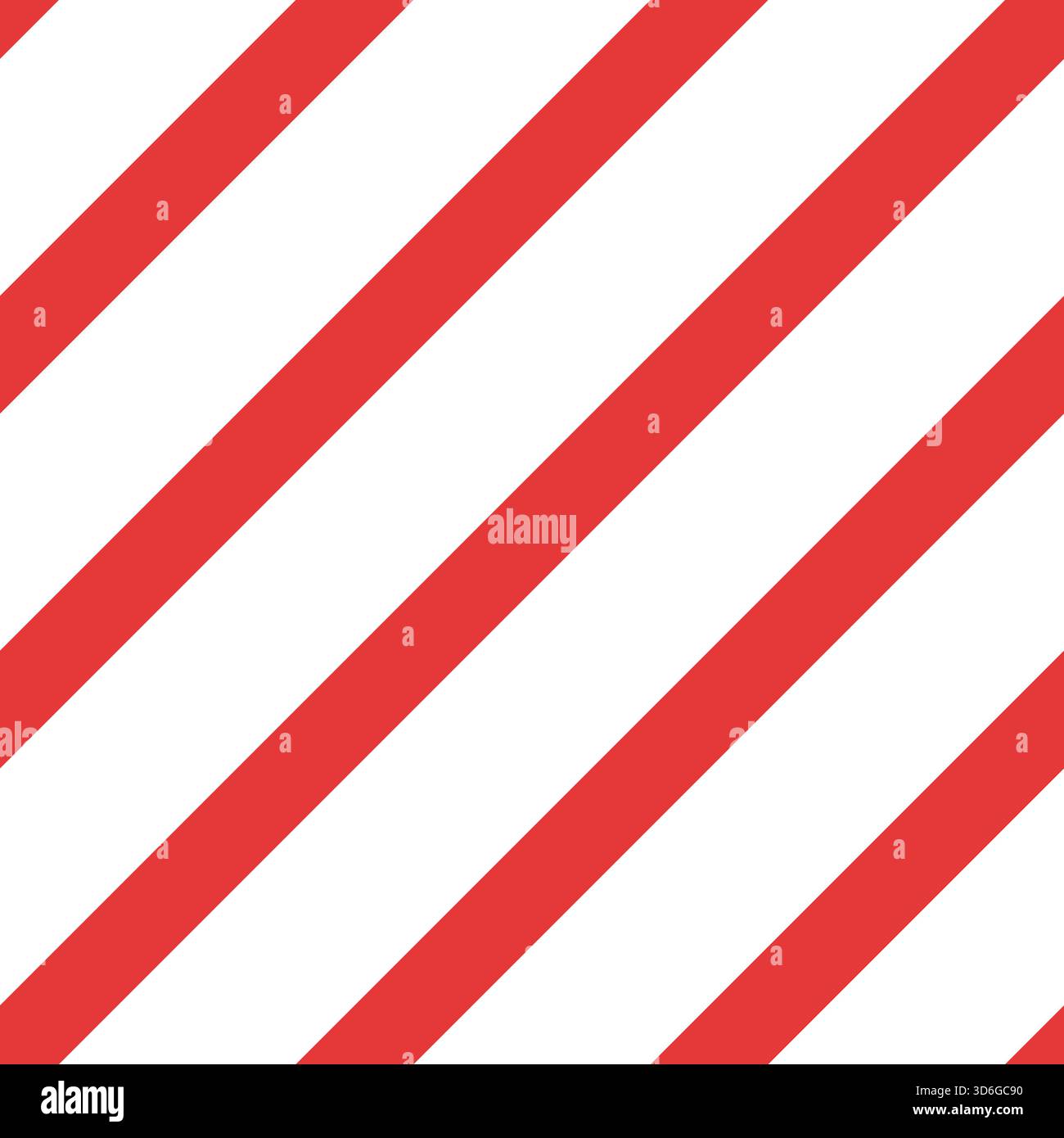 Vector simple red diagonal stripes repeating tile. Basic contrast ornament seamless pattern illustration for scrapbooking, textile design or home deco Stock Vector