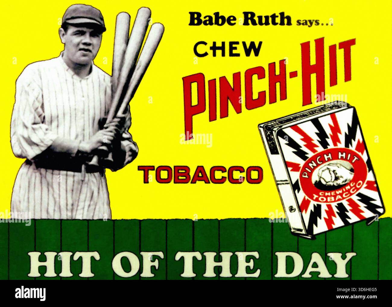 babe ruth tobacco selling cigars at the Boston shop, 1920. Ruth had invested in a small local cigar business in Boston, which produced a "Babe Ruth" nickel cigar featuring his picture on Original Copy of 1919 Ruth