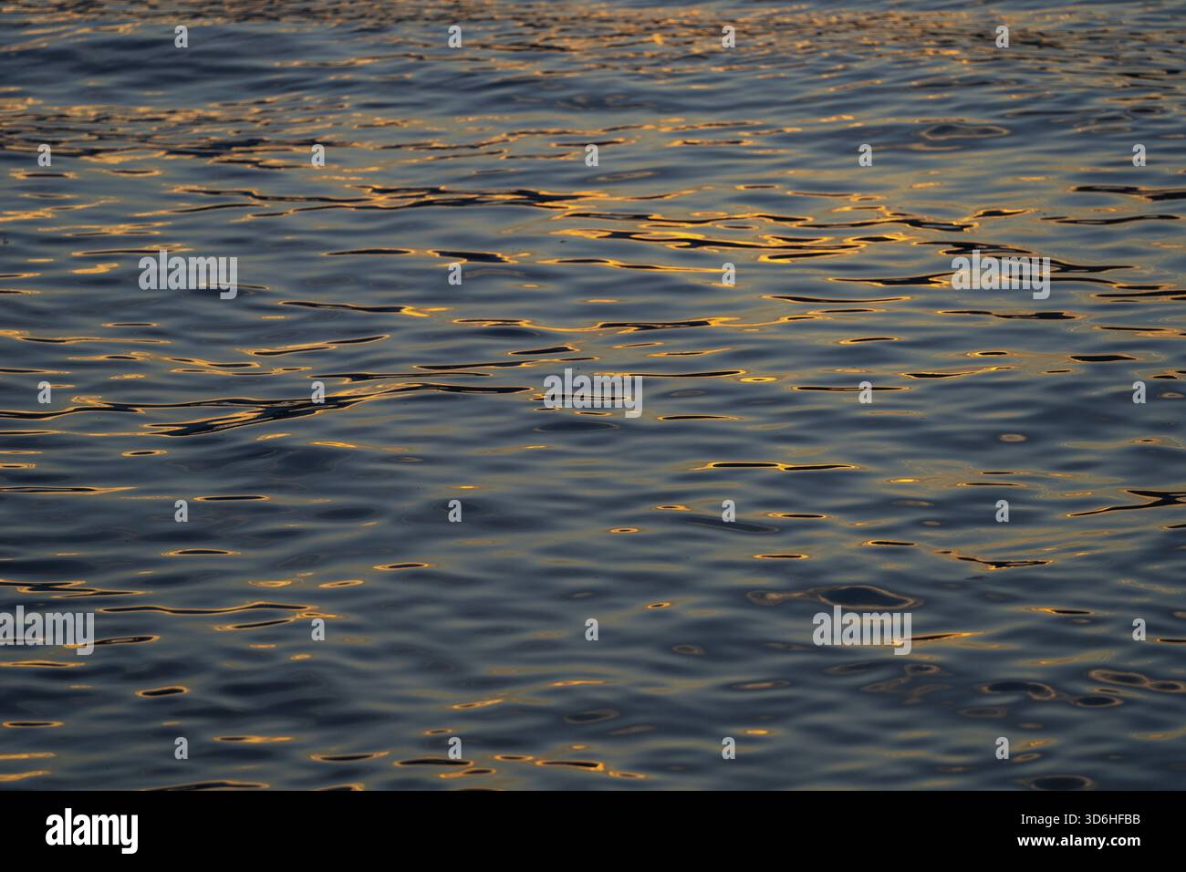 Warm golden ripples dance water hi-res stock photography and images - Alamy