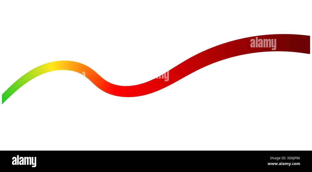 Colorful christmas festive gradient wave abstract design. Stock Vector